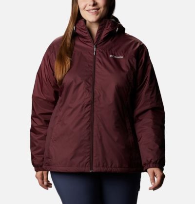 Casaco Columbia Switchback™ Sherpa Forradas Jaqueta Feminino Vermelhas Escuro Portugal | 169050-JCFC