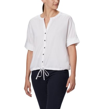 Camisas Casuais Columbia Firwood Crossing™ Curta Sleeve Shirt Feminino Branco Portugal | 130167-SN20