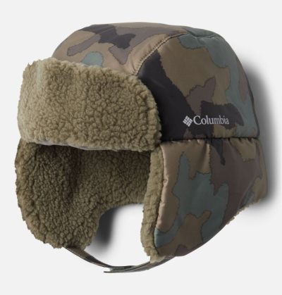 Chapeus Columbia Frosty Trilha™ Trapper Hat Criança Camufladas Verdes Portugal | 132293-IZRO