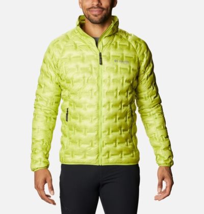 Jaqueta Columbia Alpine Crux™ Jaqueta Masculino Verdes Amarelas Portugal | 187016-IXB9