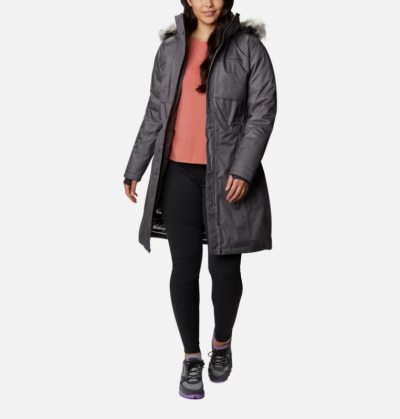 Jaqueta Columbia Apres Arson™ II Long Jaqueta Feminino Cinzentas Portugal | 165188-OBT3