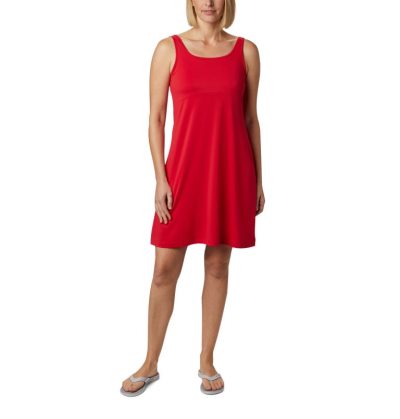 Vestidos Columbia PFG Freezer™ III Vestidos Feminino Vermelhas Portugal | 110206-XE7M