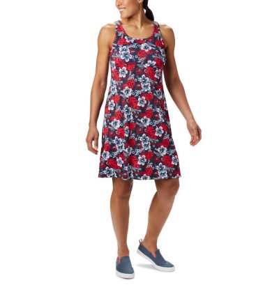 Vestidos Columbia PFG Freezer™ III Vestidos Feminino Azul Marinho Portugal | 116929-NWV2