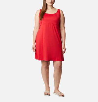 Vestidos Columbia PFG Freezer™ III Vestidos Feminino Vermelhas Portugal | 148251-SGKY