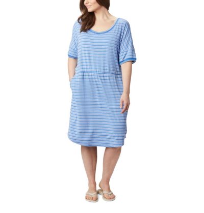 Vestidos Columbia PFG Slack Agua™ Knit Vestidos Feminino Azuis Portugal | 142281-OXCV