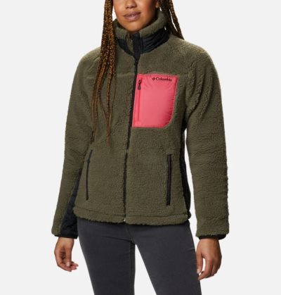 Casaco De Lã Columbia Archer Ridge™ II Full Zip Jaqueta Feminino Verdes Luz Coral Portugal | 119585-R2M9