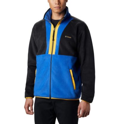 Casaco De Lã Columbia Back Bowl™ Full Zip Casaco De Lã Masculino Azuis Pretas Portugal | 143923-JKXG