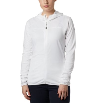 Casaco De Lã Columbia Baker Valley™ Encapuzado Fleece Feminino Branco Portugal | 175186-NPGX