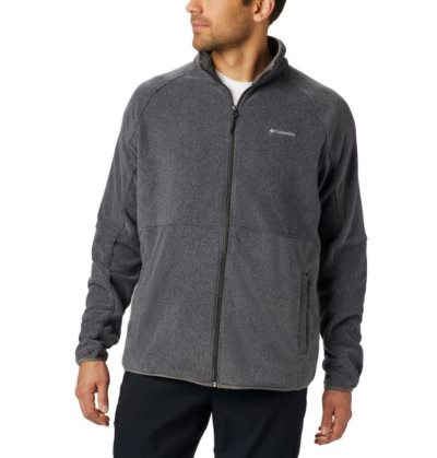 Casaco De Lã Columbia Basin Trilha™ Full Zip Casaco De Lã Masculino Cinzentas Escuro Portugal | 196359-W8J8