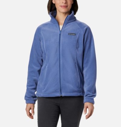 Casaco De Lã Columbia Benton Springs™ Full Zip Casaco De Lã Feminino Azul Marinho Azuis Portugal | 126177-RAJG