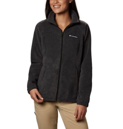 Casaco De Lã Columbia Benton Springs™ Full Zip Fleece - Petite Feminino Cinzentas Escuro Portugal | 126661-M67P