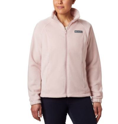 Casaco De Lã Columbia Benton Springs™ Full Zip Casaco De Lã Feminino Luz Rosa Portugal | 159036-WCKH