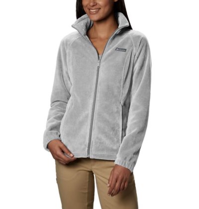 Casaco De Lã Columbia Benton Springs™ Full Zip Fleece - Petite Feminino Luz Cinzentas Portugal | 177983-EEDB