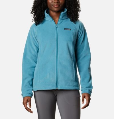 Casaco De Lã Columbia Benton Springs™ Full Zip Fleece - Petite Feminino Azuis Portugal | 195189-A00N