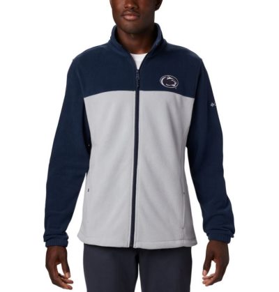 Casaco De Lã Columbia Collegiate Flanker™ III Casaco De Lã Masculino Azul Marinho Cinzentas Portugal | 181766-3IF6