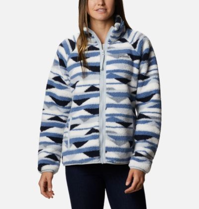 Casaco De Lã Columbia Cozy Camper™ Heavyweight Fleece Feminino Luz Cinzentas Portugal | 129380-PX1K