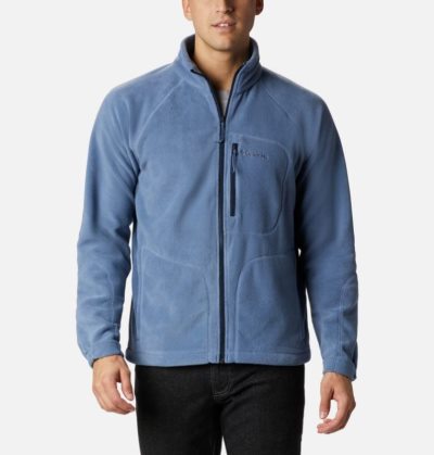 Casaco De Lã Columbia Fast Trek™ II Full Zip Fleece Masculino Azuis Azul Marinho Portugal | 113652-3R17