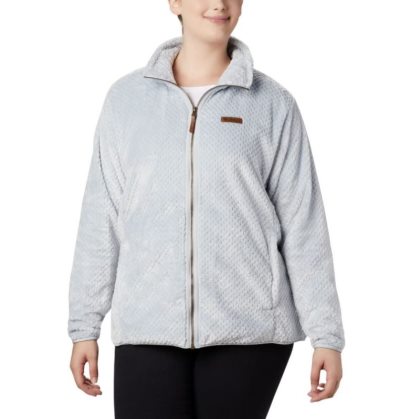 Casaco De Lã Columbia Fire Side™ II Plush Full Zip Fleece Feminino Luz Cinzentas Portugal | 125247-7KU1