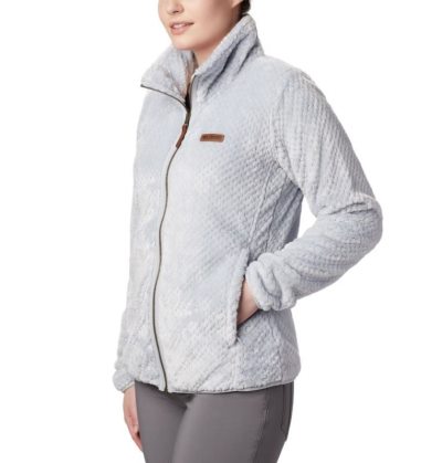 Casaco De Lã Columbia Fire Side™ II Sherpa Full Zip Fleece Feminino Luz Cinzentas Portugal | 122976-4W5X