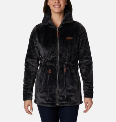 Casaco De Lã Columbia Fire Side™ Long Full Zip Sherpa Casaco De Lã Feminino Cinzentas Escuro Portugal | 147128-I92F