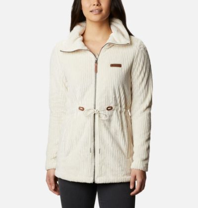 Casaco De Lã Columbia Fire Side™ Long Full Zip Sherpa Casaco De Lã Feminino Creme Portugal | 189239-D64Z