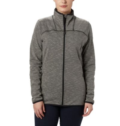 Casaco De Lã Columbia Firwood Camp™ Listrado Full Zip Fleece Feminino Pretas Portugal | 101417-UPRA