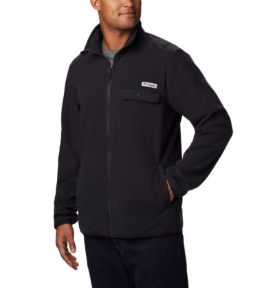 Casaco De Lã Columbia Harborside™ II Fleece Full Zip Jaqueta Masculino Pretas Portugal | 155331-ITO9