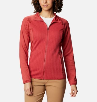 Casaco De Lã Columbia North Loop™ Full Zip Feminino Vermelhas Portugal | 158939-V3XO