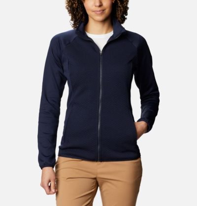 Casaco De Lã Columbia North Loop™ Full Zip Feminino Azuis Escuro Portugal | 190042-35KZ