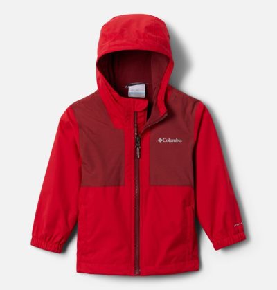 Casaco De Lã Columbia Rainy Trails™ Fleece Forradas Jaqueta Criança Vermelhas Portugal | 123162-MDWZ