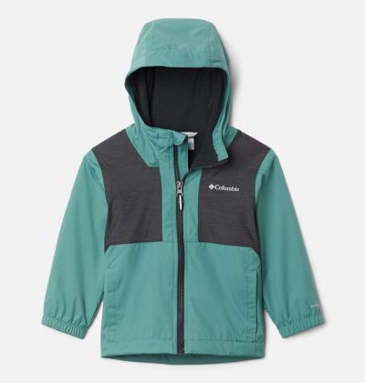 Casaco De Lã Columbia Rainy Trails™ Fleece Forradas Jaqueta Criança Verdes Pretas Portugal | 161338-TGXP