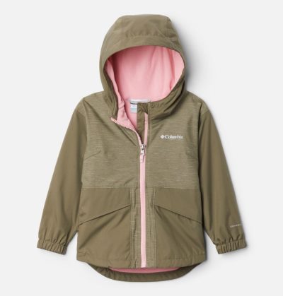 Casaco De Lã Columbia Rainy Trails™ Fleece Forradas Jaqueta Criança Verdes Verdes Portugal | 168551-Y8I3