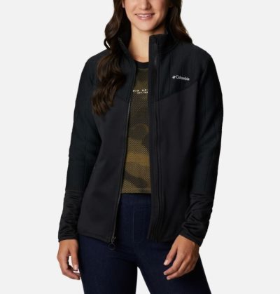 Casaco De Lã Columbia Roffe Ridge™ II Full Zip Casaco De Lã Feminino Pretas Portugal | 115270-NT29