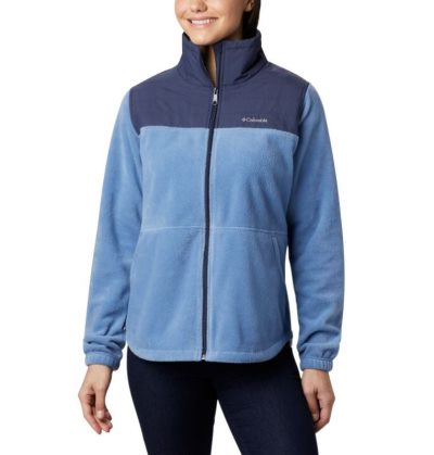 Casaco De Lã Columbia Sawyer Rapids™ Overlay Full Zip Fleece Feminino Azuis Azuis Escuro Portugal | 108348-7VT6