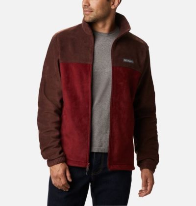 Casaco De Lã Columbia Steens Mountain™ 2.0 Full Zip Casaco De Lã Masculino Vermelhas Portugal | 112205-4RUZ