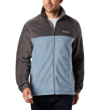 Casaco De Lã Columbia Steens Mountain™ Full Zip Fleece 2.0 Masculino Cinzentas Escuro Azuis Portugal | 129507-PPKQ