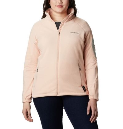 Casaco De Lã Columbia Titan Pass™ II 2.0 Casaco De Lã Feminino Luz Coral Luz Verdes Portugal | 159613-ZGGL