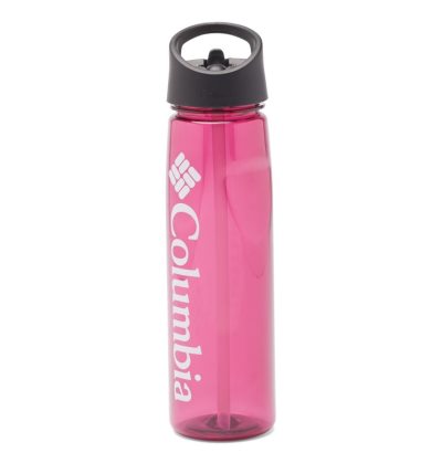 Garrafas de água Columbia BPA-Free Straw-Top Bottle 25oz Feminino Rosa Escuro Portugal | 111730-LWTM