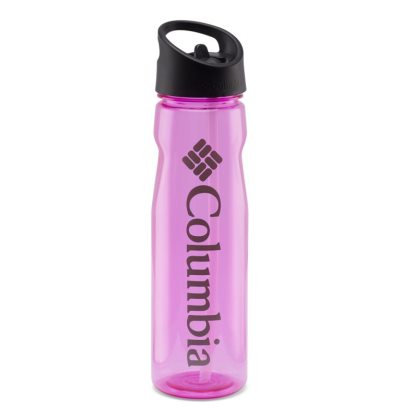 Garrafas de água Columbia BPA-Free Straw-Top Bottle 25oz Feminino Rosa Portugal | 158557-VFAT