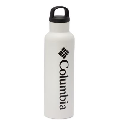 Garrafas de água Columbia Double-Wall Vacuum Bottle with Screw-On Top 20oz Masculino Branco Portugal | 108571-E5NZ