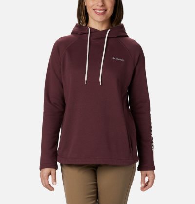 Moletons Columbia Hart Mountain™ Gráficas Hoodie Feminino Vermelhas Escuro Portugal | 144582-WSHZ