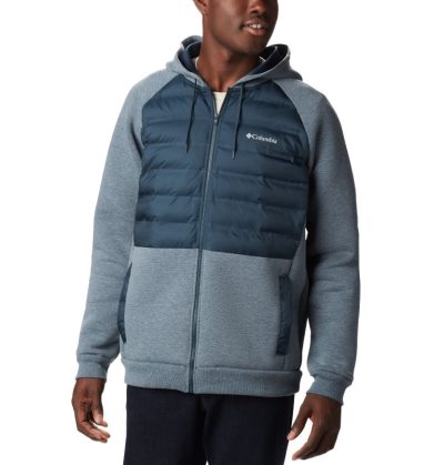 Moletons Columbia Northern Conforto™ II Hoodie Masculino Cinzentas Azuis Portugal | 189731-YM7W