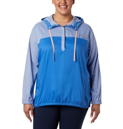 Moletons Columbia Tamiami™ Hoodie Feminino Azuis Luz Coral Portugal | 166995-TXO6