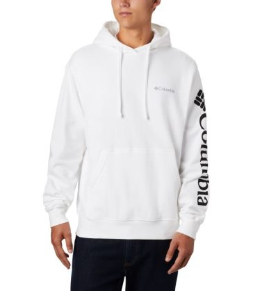 Moletons Columbia Viewmont™ II Sleeve Gráficas Hoodie Masculino Branco Portugal | 109368-3CAS