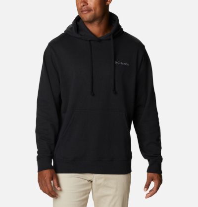 Moletons Columbia Viewmont™ II Sleeve Gráficas Hoodie Masculino Pretas Cinzentas Portugal | 114639-VPNX