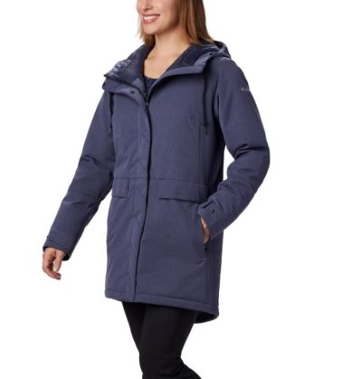 Jaqueta Isolada Columbia Boundary Bay™ Jaqueta Feminino Azuis Escuro Portugal | 162238-KRL1