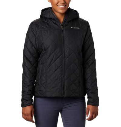 Jaqueta Isolada Columbia Copper Crest™ Encapuzado Jaqueta Feminino Pretas Portugal | 131275-33KB