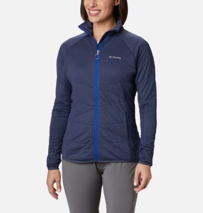 Jaqueta Isolada Columbia Parkdale Point™ Insulated Full Zip Jaqueta Feminino Azuis Escuro Portugal | 119699-6FPC