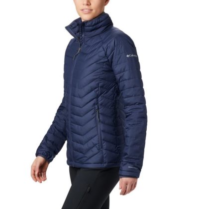 Jaqueta Isolada Columbia Powder Lite™ Jaqueta Feminino Azuis Escuro Portugal | 156783-KX2S