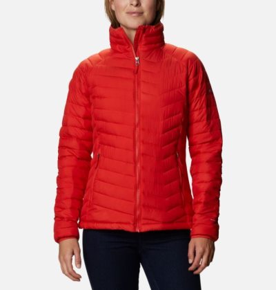 Jaqueta Isolada Columbia Powder Lite™ Jaqueta Feminino Laranja Portugal | 187764-XN2V